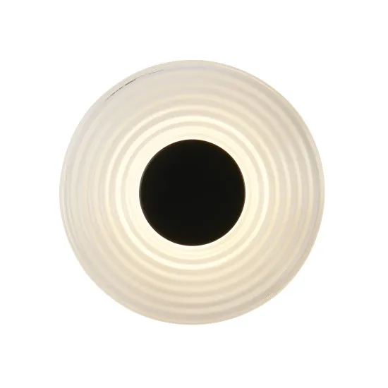 Searchlight Cleo fekete-átlátszó LED fali lámpa (SL-32210CL) LED 1 izzós IP20