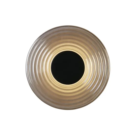 Searchlight Cleo fekete-füstszínű LED fali lámpa (SL-32210SM) LED 1 izzós IP20