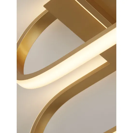 Searchlight Clip arany LED mennyezeti lámpa (SL-61774GO) LED 1 izzós IP20