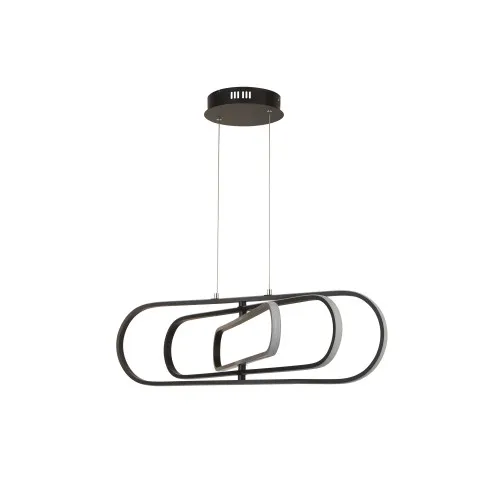 Searchlight Clip fekete LED függesztett lámpa (SL-61775BK) LED 1 izzós IP20