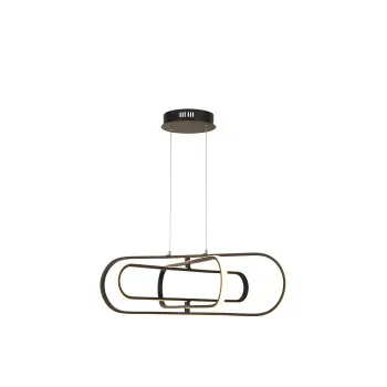 Searchlight Clip fekete LED függesztett lámpa (SL-61775BK) LED 1 izzós IP20