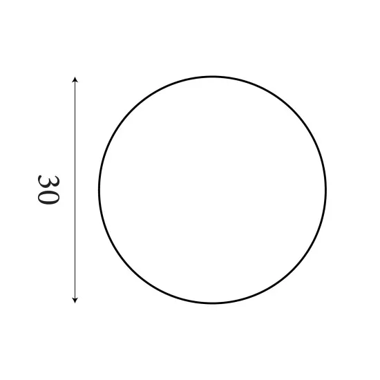 Searchlight Clouds fehér LED mennyezeti lámpa (SL-83829-30WH) LED 1 izzós IP20