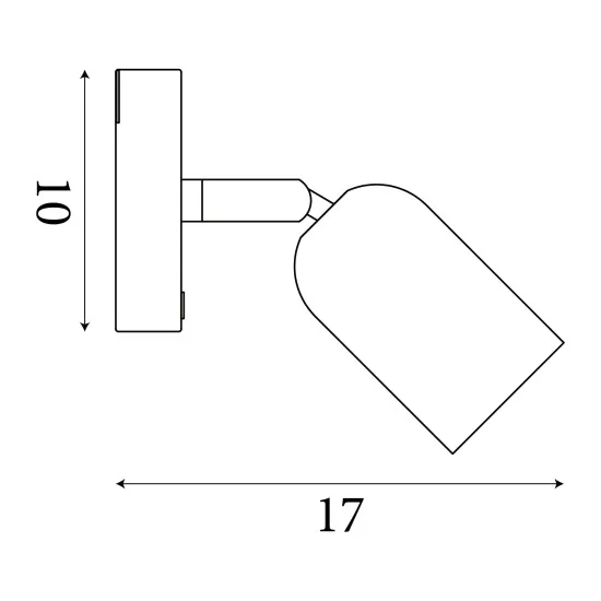 Searchlight Cone zöld újratölthető LED fali lámpa (SL-23350GR) LED 1 izzós IP20