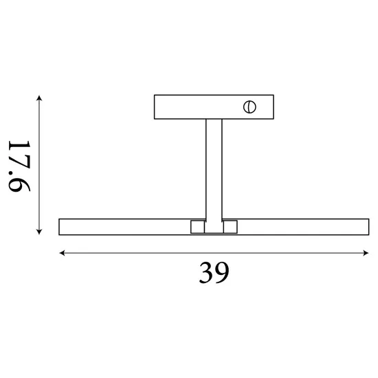 Searchlight Corfu fekete LED képvilágító (SL-79824-40BK) LED 1 izzós IP20