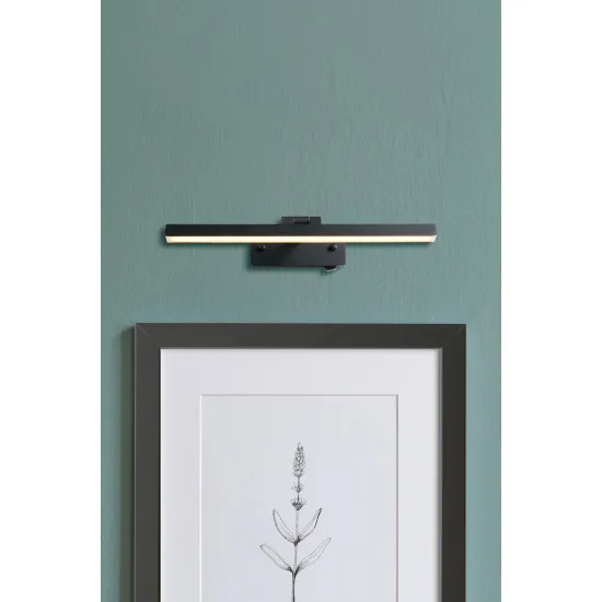 Searchlight Corfu fekete LED képvilágító (SL-79824-40BK) LED 1 izzós IP20