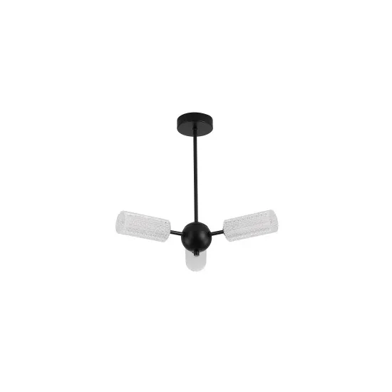 Searchlight Cosmic fekete mennyezeti lámpa (SL-96503-3BK) G9 3 izzós IP20