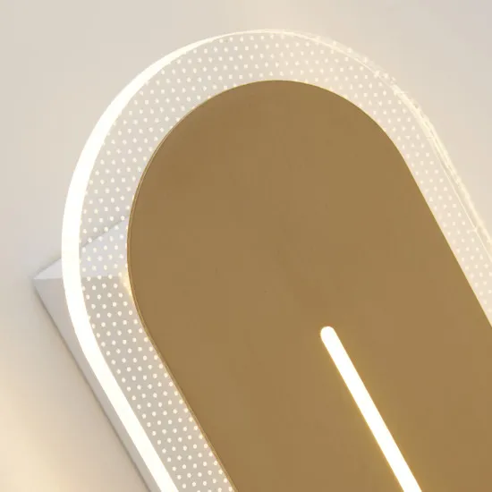 Searchlight Couper sárgaréz fürdőszobai LED tükörmegvilágító lámpa (SL-55910SB) LED 1 izzós IP44