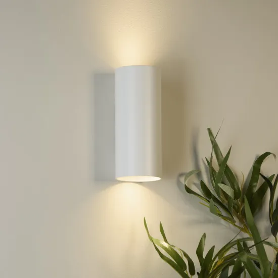 Searchlight Cyls fehér falikar (SL-24125WH) GU10 2 izzós IP20