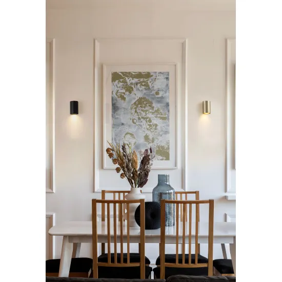 Searchlight Cyls fekete falikar (SL-24130BK) GU10 1 izzós IP20