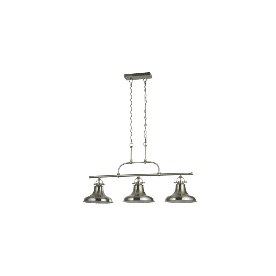 Searchlight Dallas ezüst függesztett lámpa (SL-3193-3SS) E27 3 izzós IP20