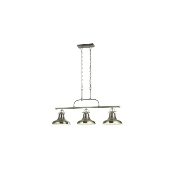 Searchlight Dallas ezüst függesztett lámpa (SL-3193-3SS) E27 3 izzós IP20
