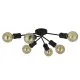 Searchlight Dance fekete mennyezeti lámpa (SL-45201-6BK) E27 6 izzós IP20