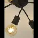 Searchlight Dance fekete mennyezeti lámpa (SL-45201-6BK) E27 6 izzós IP20