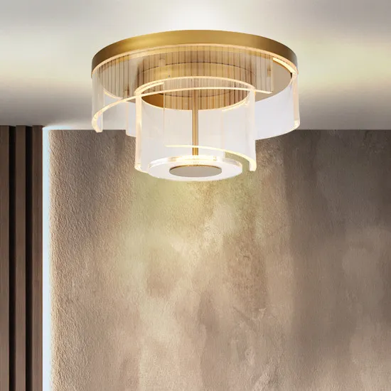 Searchlight Deco arany LED mennyezeti lámpa (SL-25051-400GO) LED 1 izzós IP20