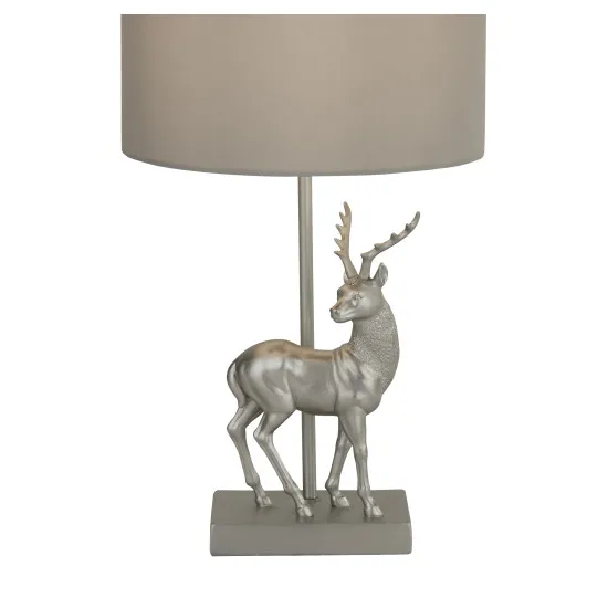 Searchlight Deer ezüst asztali lámpa (SL-60436SI) E27 1 izzós IP20