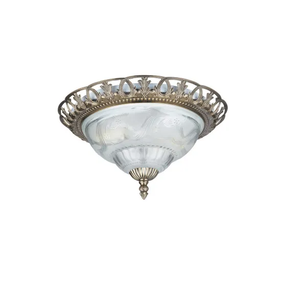 Searchlight Derby sárgaréz mennyezeti lámpa (SL-7045-13) E14 2 izzós IP20