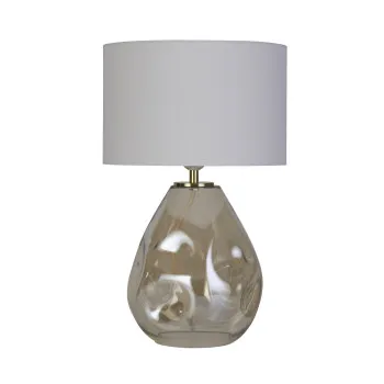 Searchlight Devon pezsgő-bézs asztali lámpa (SL-65420CP) E27 1 izzós IP20