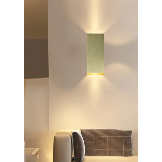 Searchlight Don arany falikar (SL-24126GO) GU10 2 izzós IP20