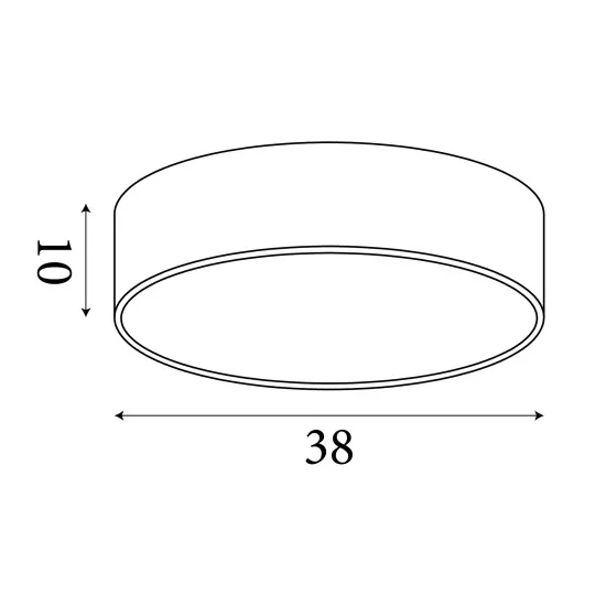 Searchlight Drum szürke mennyezeti lámpa (SL-23298-2GY) E27 2 izzós IP20