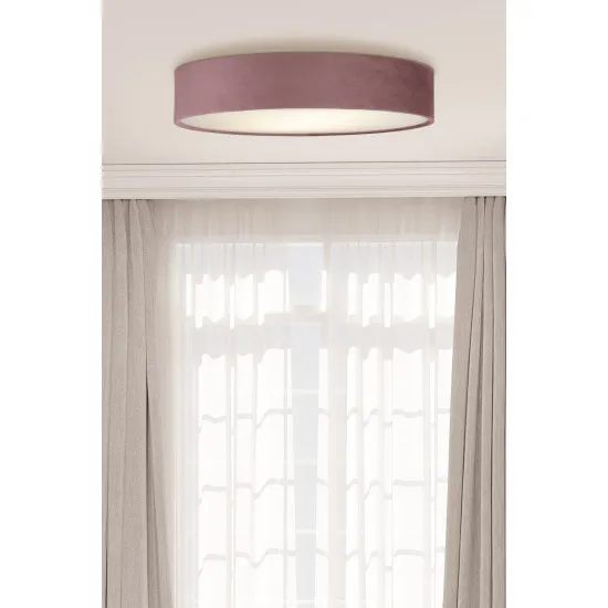 Searchlight Drum rózsaszín mennyezeti lámpa (SL-23298-3PI) E27 3 izzós IP20