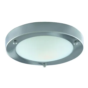 Searchlight Dublin ezüst fürdőszobai mennyezeti lámpa (SL-1131-31SS) E27 1 izzós IP44