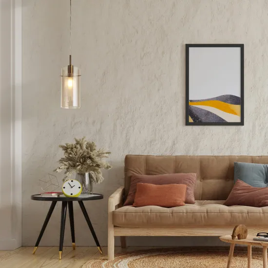 Searchlight Duo III bronz függesztett lámpa (SL-2301CP) E14 1 izzós IP20