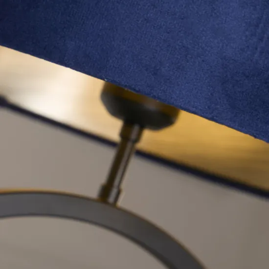 Searchlight Elegant kék asztali lámpa (SL-93101AZ) E27 1 izzós IP20