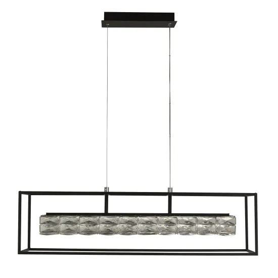 Searchlight Elevator fekete LED függesztett lámpa (SL-89562BK) LED 1 izzós IP20