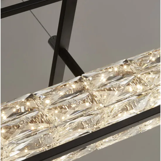 Searchlight Elevator fekete LED függesztett lámpa (SL-89562BK) LED 1 izzós IP20