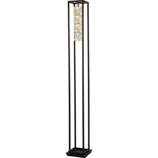 Searchlight Elevator fekete LED állólámpa (SL-89563BK) LED 1 izzós IP20