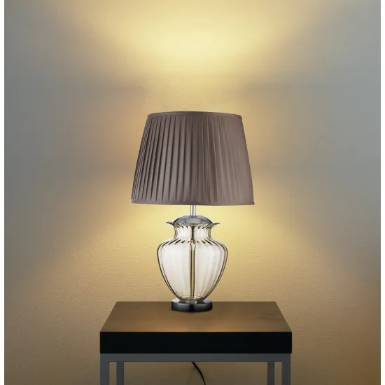 Searchlight Elina barna asztali lámpa (SL-8531AM) E27 1 izzós IP20