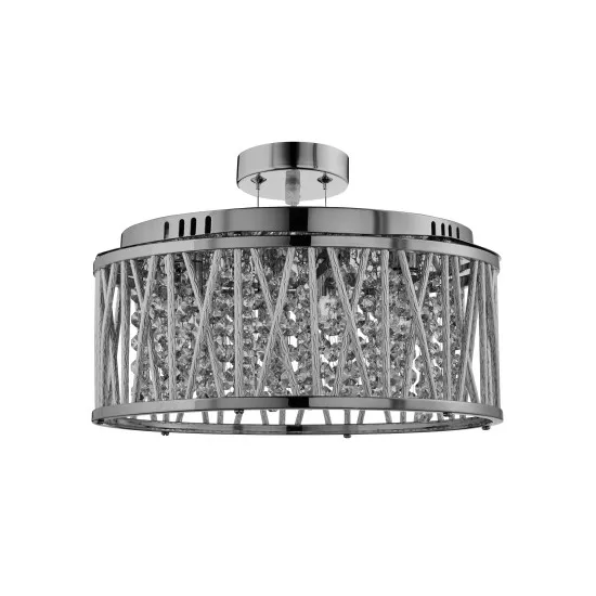 Searchlight Elise króm függesztett lámpa (SL-8335-5CC) G9 5 izzós IP20