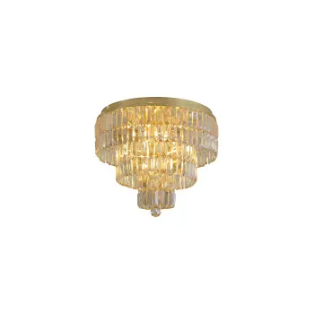 Searchlight Empire sárgaréz-pezsgő fürdőszobai mennyezeti lámpa (SL-61321-6SB) E14 6 izzós IP44