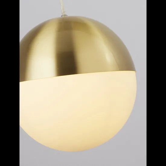 Searchlight Endor sárgaréz függesztett lámpa (SL-24181-20SB) E27 1 izzós IP20