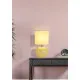 Searchlight Fete sárga asztali lámpa (SL-85474YL) E27 1 izzós IP20