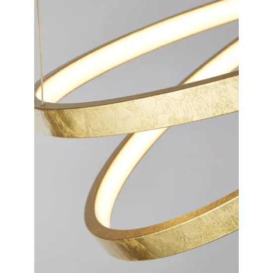 Searchlight Float arany-fehér LED függesztett lámpa (SL-8761GO) LED 1 izzós IP20