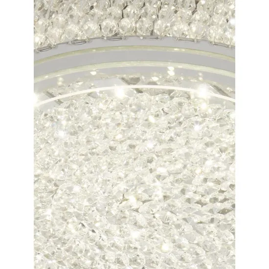 Searchlight Florida króm LED mennyezeti lámpa (SL-2713CC) LED 1 izzós IP20