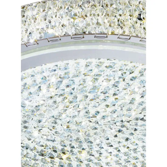 Searchlight Florida króm LED mennyezeti lámpa (SL-2714CC) LED 1 izzós IP20