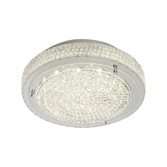 Searchlight Florida króm LED mennyezeti lámpa (SL-2714CC) LED 1 izzós IP20