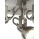Searchlight Focus ezüst mennyezeti spotlámpa (SL-1543SS) GU10 3 izzós IP20