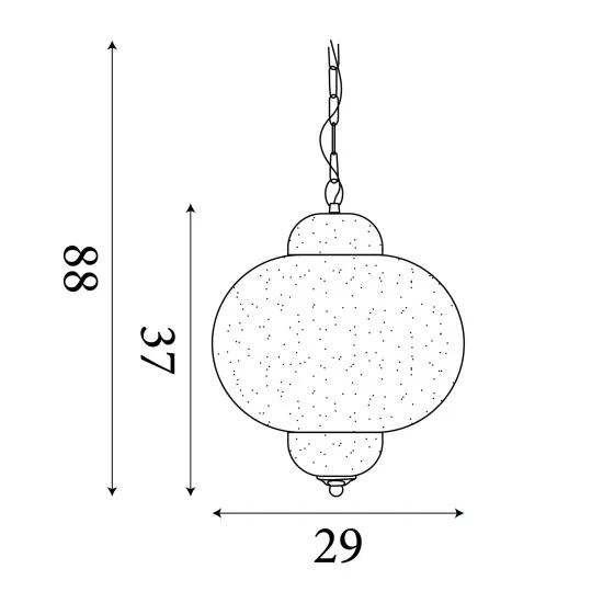 Searchlight Fretwork nikkel függesztett lámpa (SL-9221-1SS) E27 1 izzós IP20