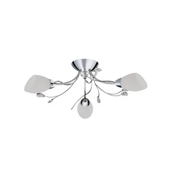 Searchlight Gardenia króm mennyezeti lámpa (SL-1763-3CC) E14 3 izzós IP20