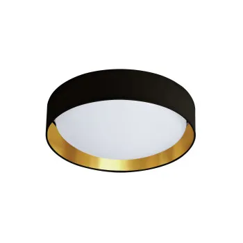 Searchlight Gianna fekete-arany LED mennyezeti lámpa (SL-9371-37BGO) LED 1 izzós IP20