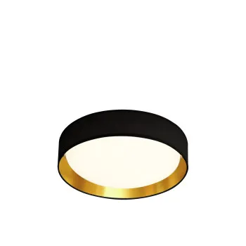 Searchlight Gianna fekete-arany LED mennyezeti lámpa (SL-9371-37BGO) LED 1 izzós IP20