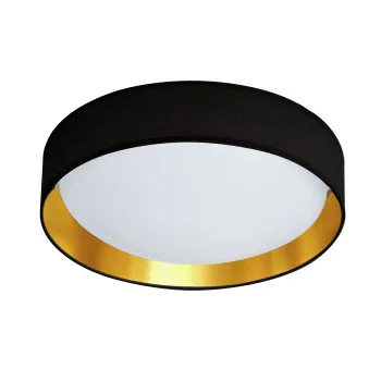 Searchlight Gianna fekete-arany LED mennyezeti lámpa (SL-9371-50BGO) LED 1 izzós IP20