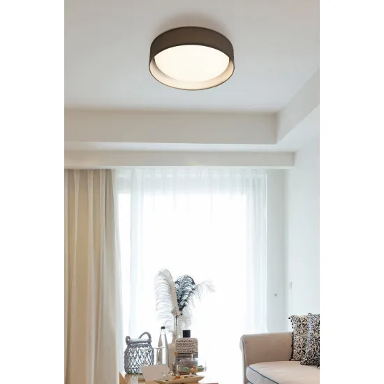 Searchlight Gianna szürke LED mennyezeti lámpa (SL-9371-50GY) LED 1 izzós IP20