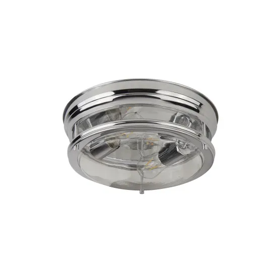 Searchlight Glasgow króm fürdőszobai mennyezeti lámpa (SL-5182CC) E27 2 izzós IP44