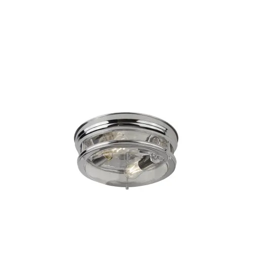 Searchlight Glasgow króm fürdőszobai mennyezeti lámpa (SL-5182CC) E27 2 izzós IP44