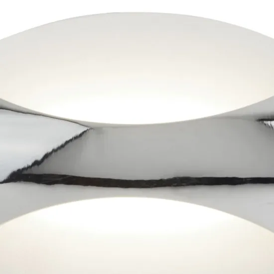 Searchlight Glow króm-fehér LED fali lámpa (SL-3420CC) LED 1 izzós IP20