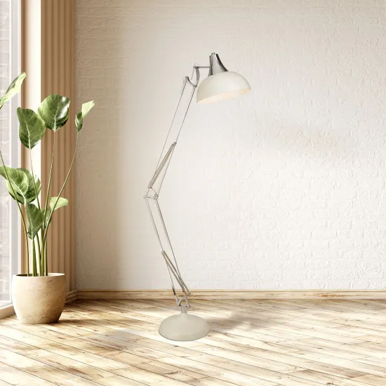 Searchlight Goliath krém flexibilis állólámpa (SL-8082CR) E27 1 izzós IP20